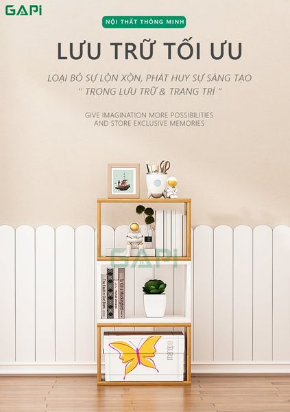 Kệ Sách 1 Tầng Đa Năng - GP252