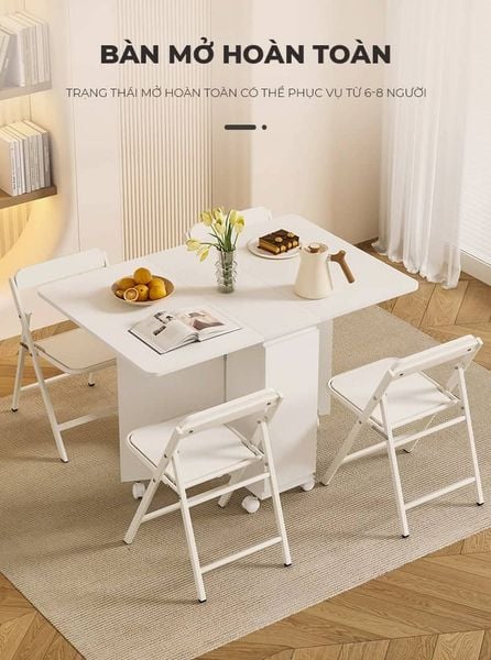 Bàn Ăn Gấp Gọn Thông Minh Cho Mọi Không Gian - GP372 (KHÔNG KÈM GHẾ )