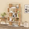 Kệ Sách Trang Trí 5 Tầng Gỗ Phối Trắng GAPI - GP234