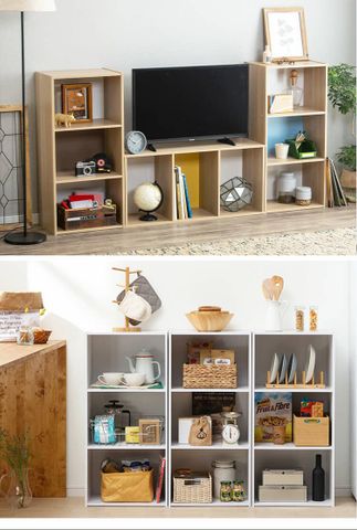 Kệ Sách Gỗ Hiện Đại, Nhỏ Gọn Tiết Kiệm Diện Tích GAPI - GA14