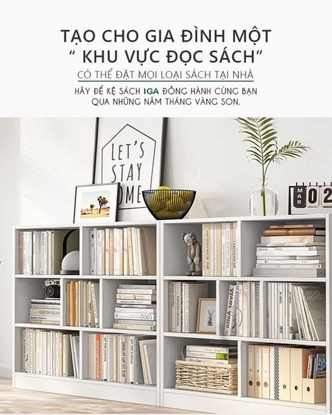 Kệ Sách Để Sàn Đa Năng GAPI - GP217