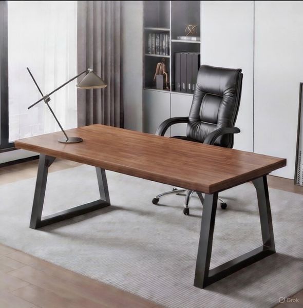 Bàn Làm Việc Gỗ MDF Khung Chân Sắt Hiện Đại, Sang Trọng GAPI - GM121