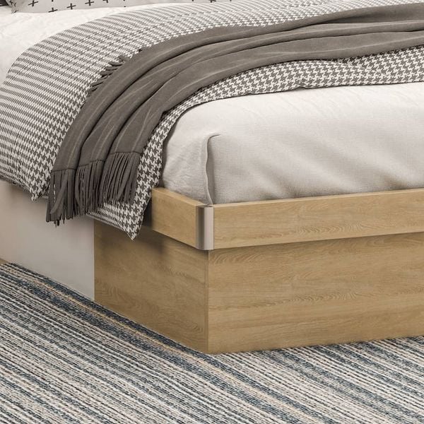 Giường Ngủ Gỗ Thông Minh Có Ngăn Sang Trọng Tặng Kèm Tủ Đầu Giường GAPI - GP244