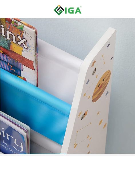 Kệ Sách Sắc Màu GAPI Cho Bé – Gọn Gàng, Ngộ Nghĩnh- IG409