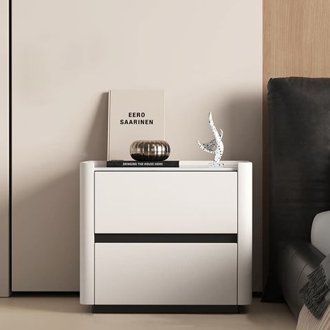 Tab đầu giường bọc da cao cấp 2 ngăn kéo tiện dụng - GM153