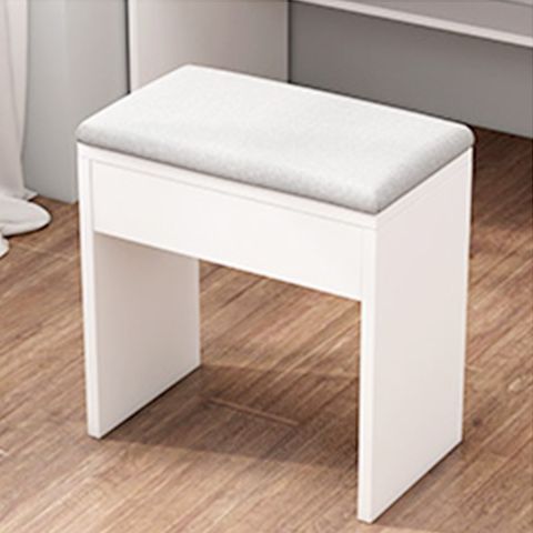 Combo Bàn Trang Điểm GP196.01 Trắng K Led+ Ghế GP138.01 Trắng