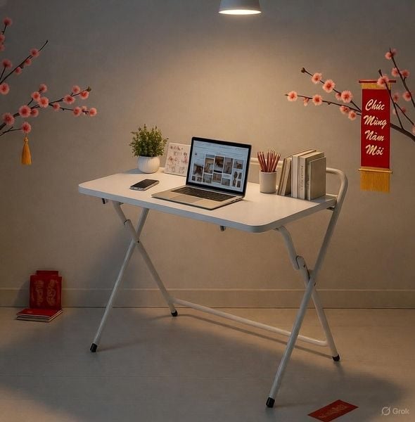 Bàn Làm Việc Gấp Gọn Tiện Lợi Tiết Kiệm Diện Tích - GM139