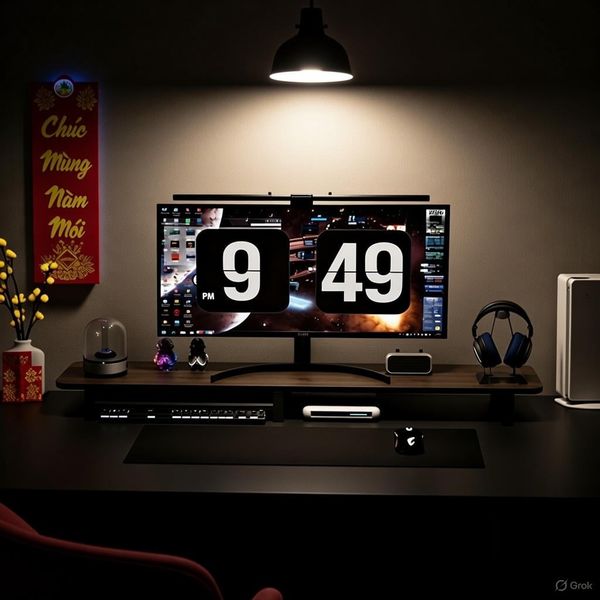 Kệ Màn Hình Có Ngăn Tủ GAPI - GA35