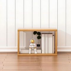 [Giảm giá 60%] Kệ sách 1 tầng vân gỗ GP252.03