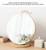 Gương Trang Điểm Tròn Để Bàn Gỗ MDF Nhỏ Gọn, Hiện Đại GAPI - GP278