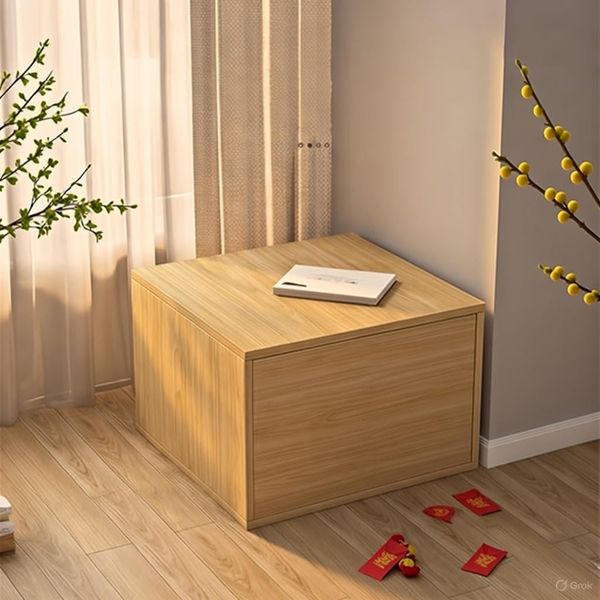 Tủ Đồ Hình Khối GAPI TATAMI Màu Gỗ Cánh Lật-Mở - GP183