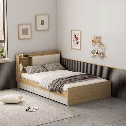 Giường Ngủ Hiện Đại GAPI Có Ngăn Kéo - GP248