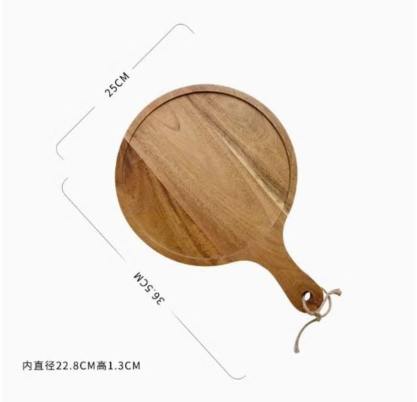 Thớt gỗ décor tròn - PG24