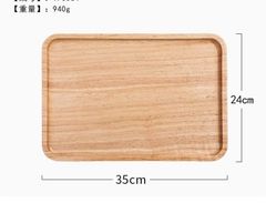 Khay gỗ décor hình chữ nhật - PG33
