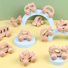 Bộ đồ chơi 12 xe gỗ - TOY15