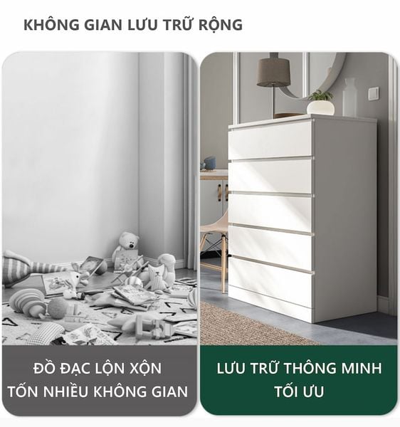 Tủ Đựng Đồ Đa Năng Có Ngăn GAPI - GP284