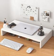 Kệ máy tính trắng GA27.01