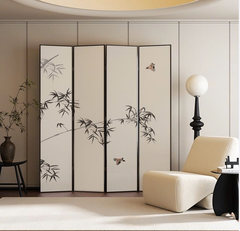 Bộ Bình phong 4 tấm in vải canvas GP392.4.V2