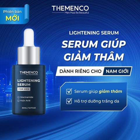 Combo Serum hỗ trợ giúp giảm thâm Lightening Serum 30mL và Tinh chất hỗ trợ dưỡng sáng Recomen White Essences 30mL - Tặng kem dưỡng 10ml