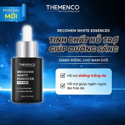 Tinh chất hỗ trợ dưỡng sáng và giúp cải thiện làn da Recomen White Essences 30ml Themenco