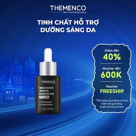 Tinh chất hỗ trợ dưỡng sáng và giúp cải thiện làn da Recomen White Essences 30ml Themenco