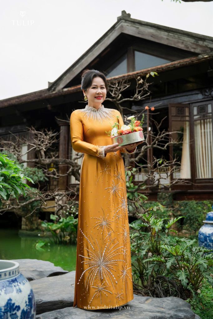 ÁO DÀI SUI GIA || DIỄM CHÂU