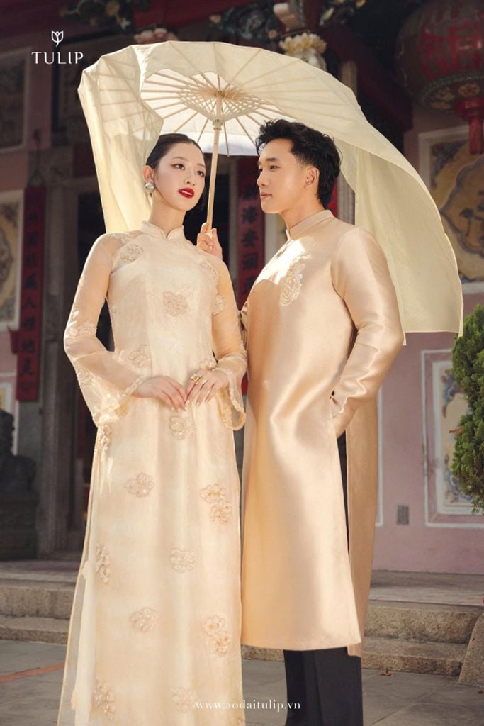 ÁO DÀI CƯỚI | DUYÊN KIM