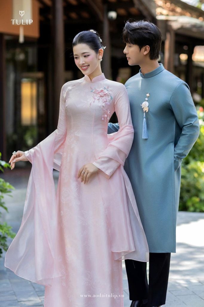 ÁO DÀI CƯỚI | PHẤN ĐIỆP