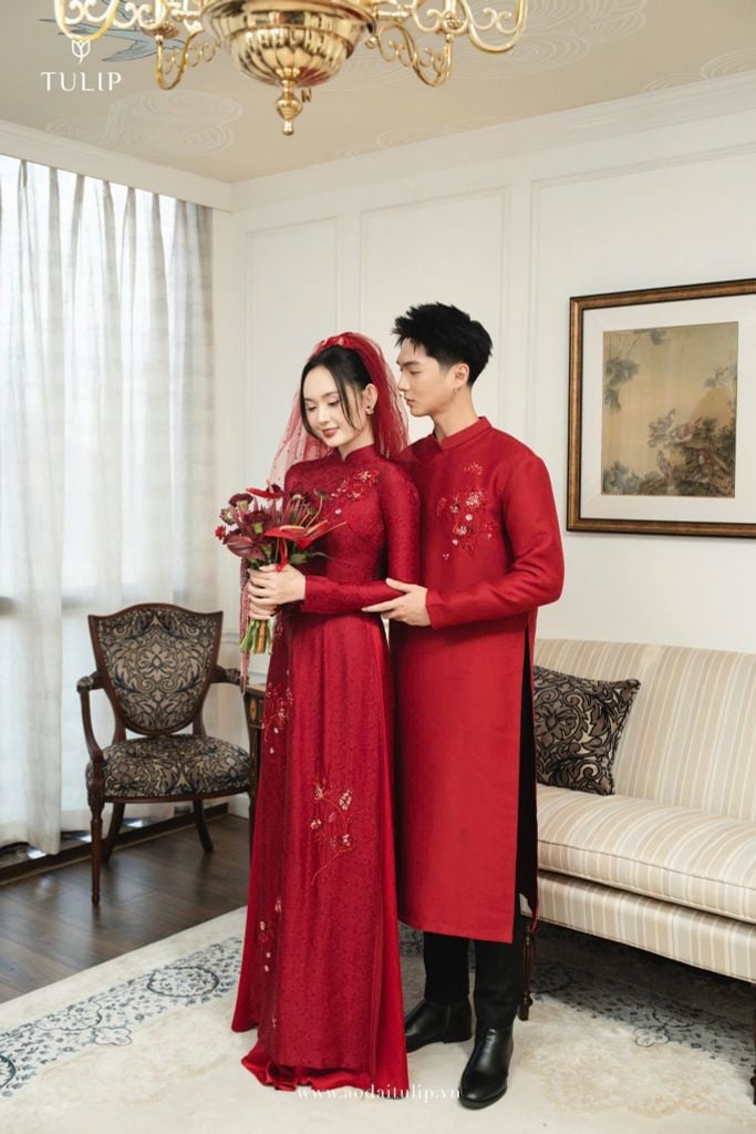 ÁO DÀI CƯỚI | HOA HẠ