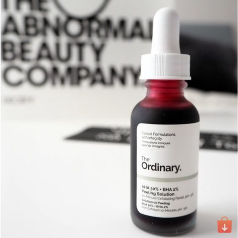 Tẩy tế bào chết hóa học, tẩy da chết The Ordinary AHA 30% + BHA 2% Peeling Solution