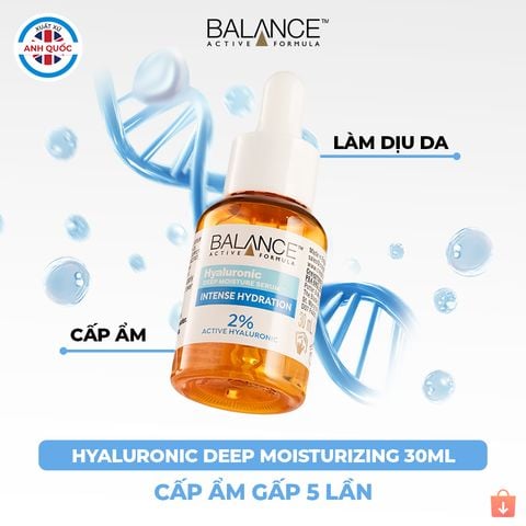 Serum Cấp Nước Dưỡng Ẩm Balance Active Formula /Hyaluronic Deep Moisturizing 30ml
