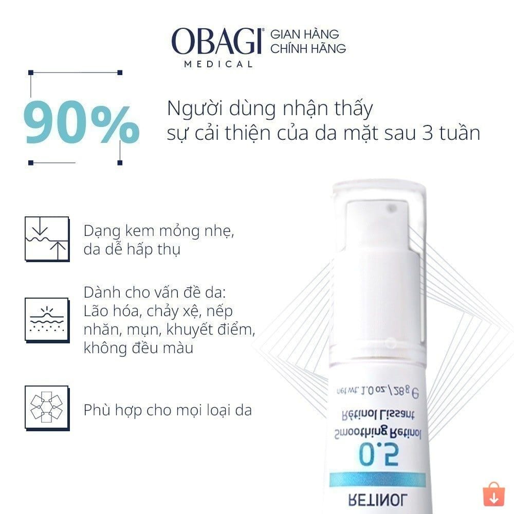 Kem Chống Lão Hóa & Tái Tạo Da Obagi 360 Retinol 0.5 28g