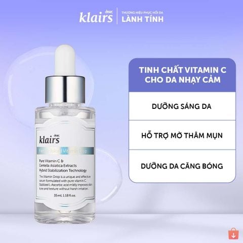 Tinh chất Dear, Klairs Freshly Juiced Vitamin Drop 35ml