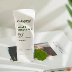 Kem chống nắng Caryophy Smart Sunscreen Tone Up ngừa mụn nâng tông bảo vệ da SPF50+/PA+++ 50ml