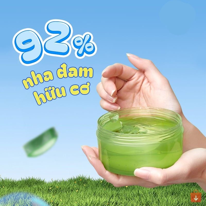 Gel dưỡng da nha đam cấp ẩm và làm dịu Nature Republic Soothing & Moisture Aloe Vera 92% Soothing Gel (Jar) 300ml