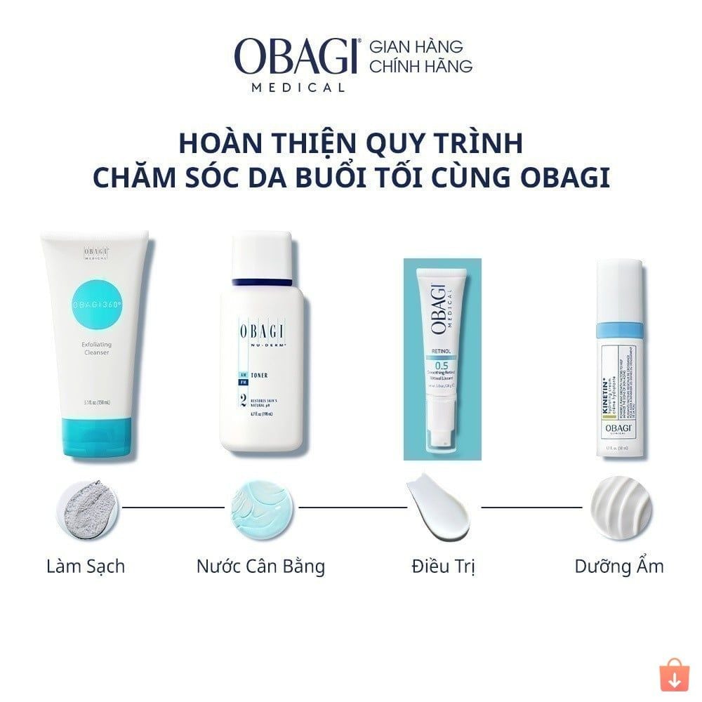 Kem Chống Lão Hóa & Tái Tạo Da Obagi 360 Retinol 0.5 28g