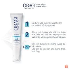 Kem Chống Lão Hóa & Tái Tạo Da Obagi 360 Retinol 0.5 28g