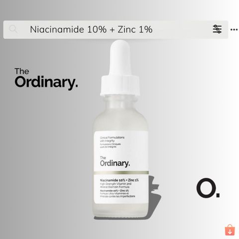 The Ordinary Niacinamide 10% + Zinc 1% giảm mụn,giảm thâm 30ml