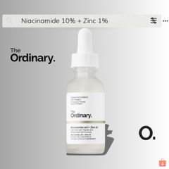 The Ordinary Niacinamide 10% + Zinc 1% giảm mụn,giảm thâm 30ml