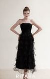  Tulle Black Dress 