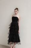  Tulle Black Dress 