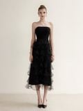 Tulle Black Dress 