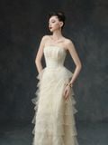  Tulle Gold Dress - Gold 
