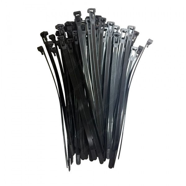 Dây Rút Nhựa Tháo Được Màu Đen KST 125 x 7.6 mm KR-125H-B – Vật Tư Sài Gòn