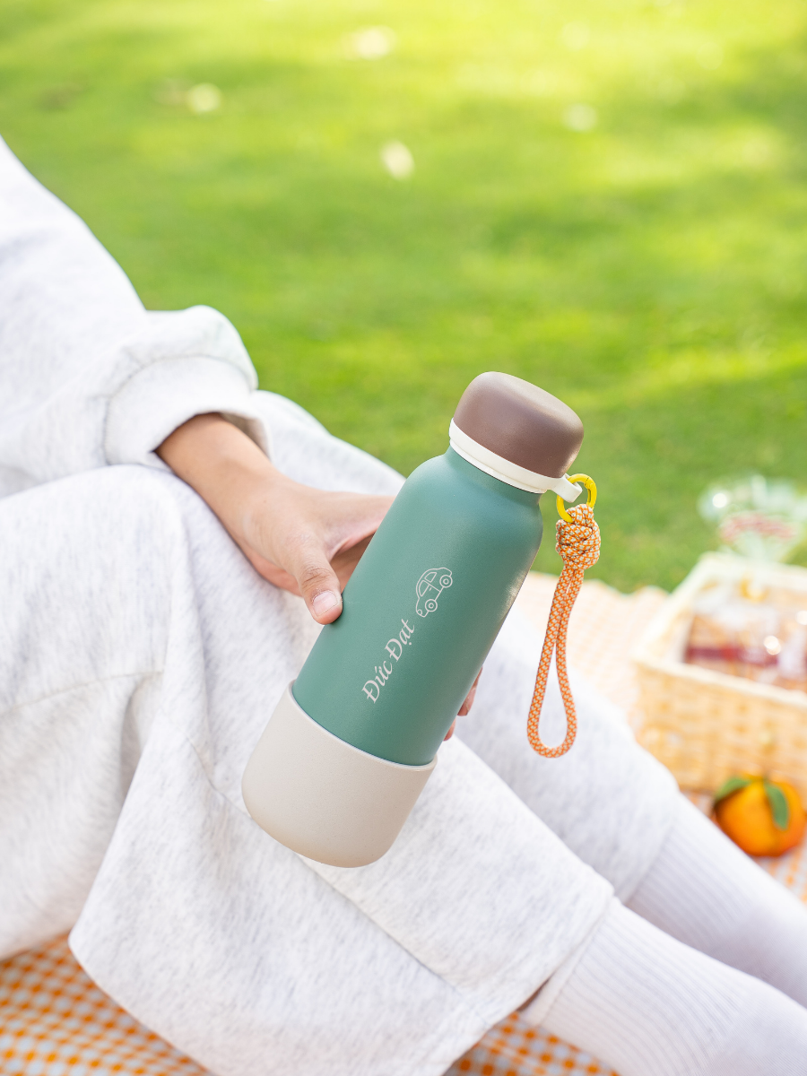 Bình giữ nhiệt EcoFlask 500ml Cầu Vồng Xanh
