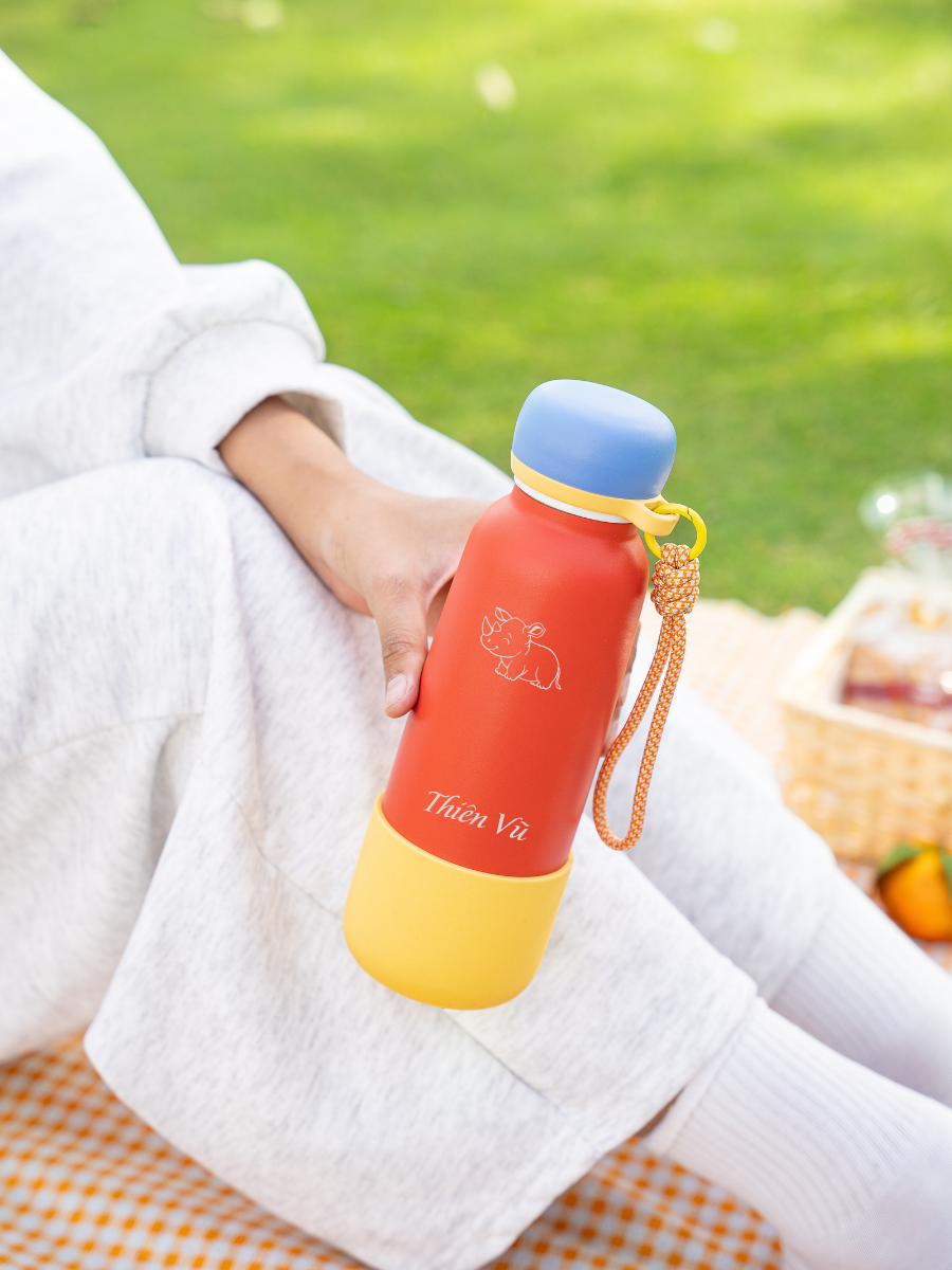 Bình giữ nhiệt EcoFlask 500ml Cầu Vồng Tím