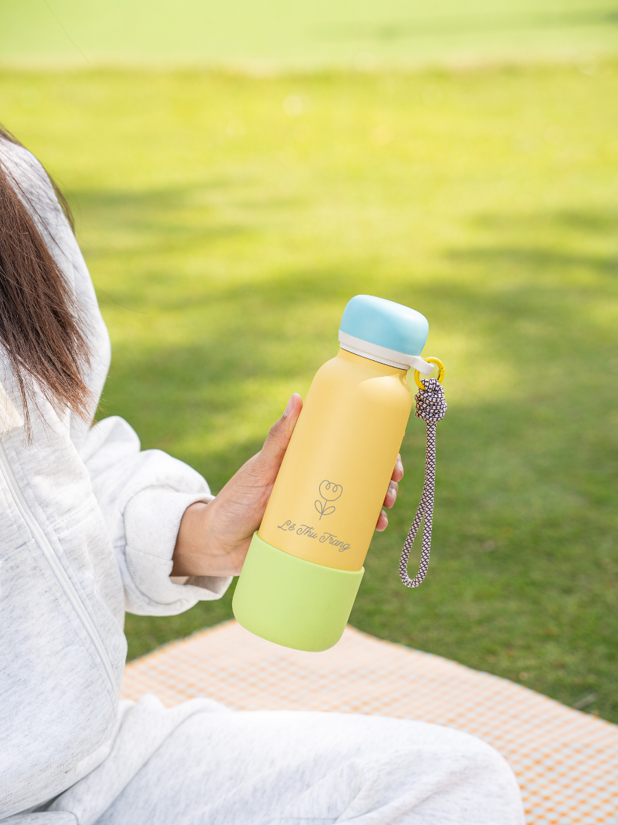 Bình giữ nhiệt EcoFlask 500ml Cầu Vồng Xanh