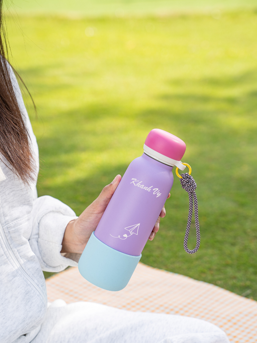 Bình giữ nhiệt EcoFlask 500ml Cầu Vồng Đỏ