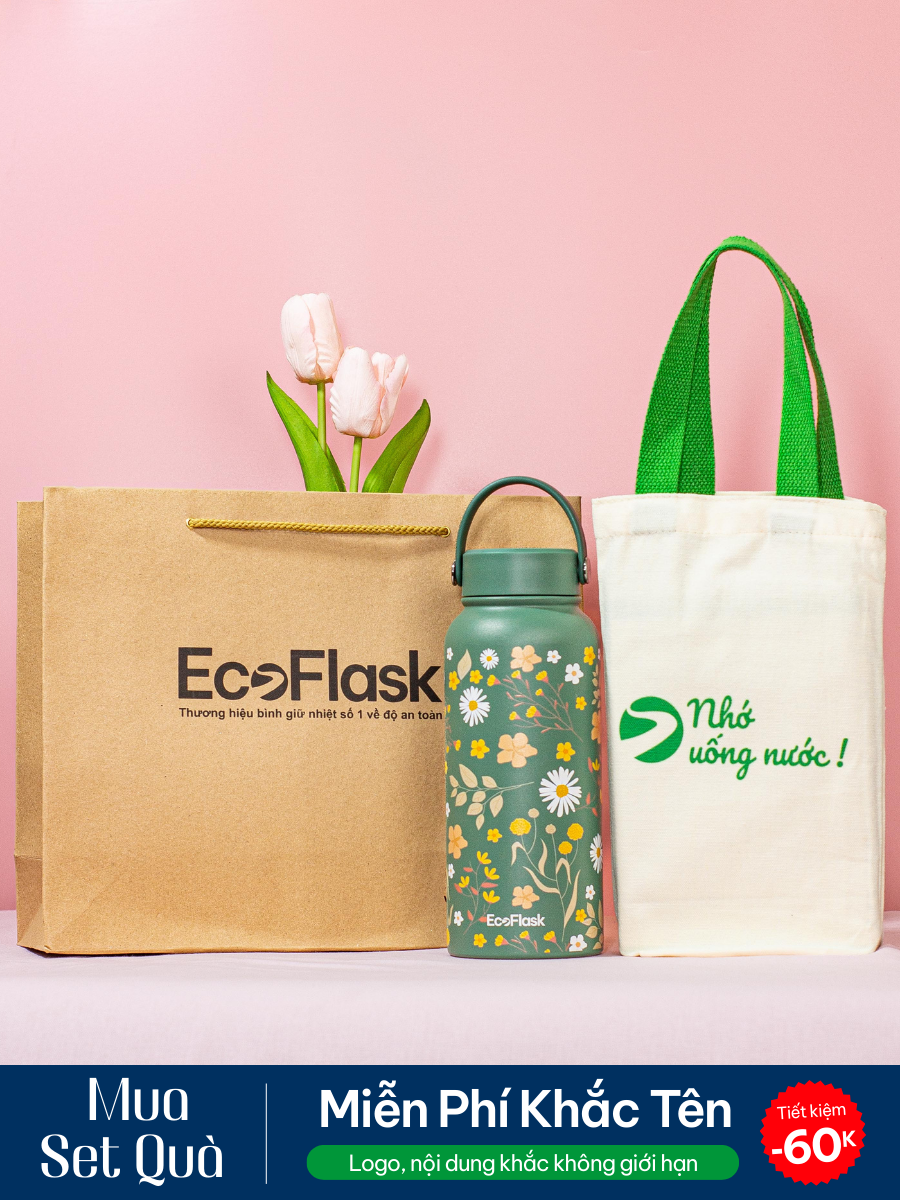 Set quà tặng túi EcoFlask - T11