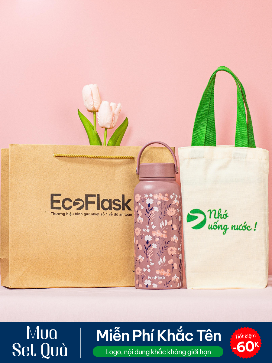 Set quà tặng túi EcoFlask - T12